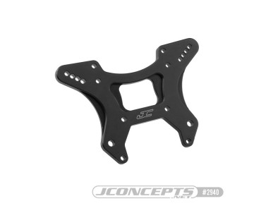 JConcepts Kraton 6S BLX - Aluminum Front Shock Tower, Black (Fits Arrma Kraton 6s BLX)