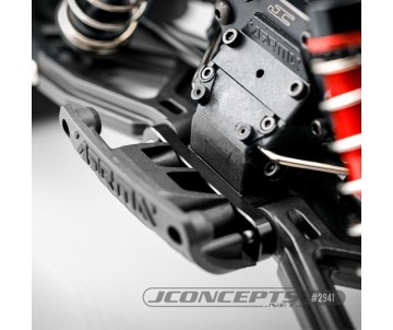 JConcepts Kraton 6S BLX - Aluminum Suspension Mount, FF (Fits Arrma Kraton 6s BLX)