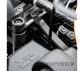 JConcepts Kraton 6S BLX - Aluminum Chassis Brace, FR (Fits Arrma Kraton 6s BLX)