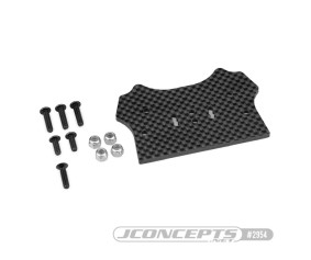 JConcepts F2 Truggy Body Mount Adaptor Carbon Fiber - HB D8T Evo 3