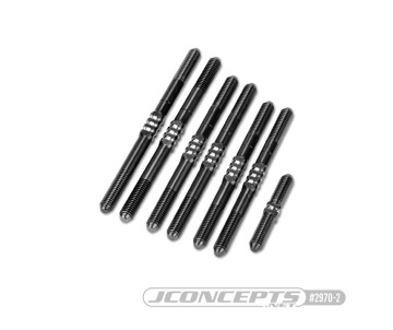 JConcepts - Schumacher Cat L1R Fin turnbuckle kit - stealth black 