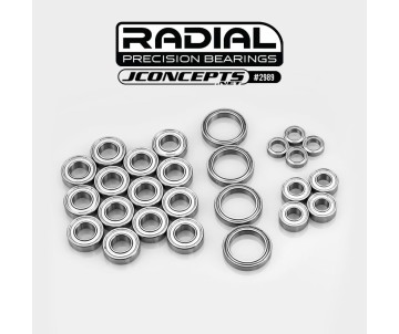 JConcepts Radial NMB Bearing Set - Fits MBX8-R/MBX8 Eco
