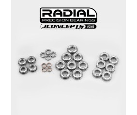JConcepts Radial NMB Bearing Set - Fits RC8B4/RC8B4E