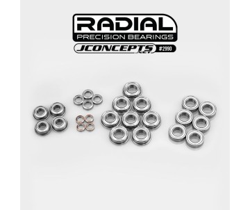 JConcepts Radial NMB Bearing Set - Fits RC8B4/RC8B4E