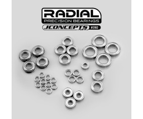 JConcepts Radial NMB Bearing Set - Fits, Tekno NB48 2.1 (Fits Tekno NB48 2.1)