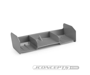 JConcepts - Razor 1/8 Buggy & Truck Wing, Gray (Fits All 1/8 Buggies And Trucks)