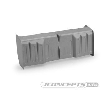 JConcepts - Razor 1/8 Buggy & Truck Wing, Gray (Fits All 1/8 Buggies And Trucks)