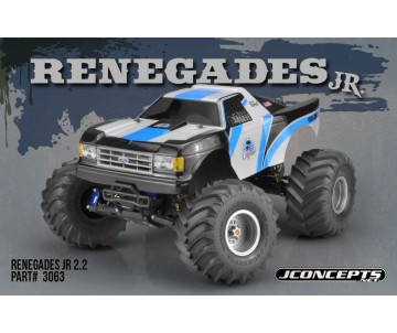 JConcepts Renegades Jr 2.2 - blue compound (Fits - Midwest #3380 2.2