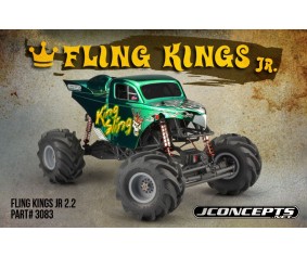 JConcepts Fling Kings Jr 2.2 - blue compound (Fits - Midwest #3380 2.2