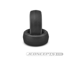 JConcepts Blockers - Aqua (A2) compound (Fits - 83mm 1/8th buggy wheel)