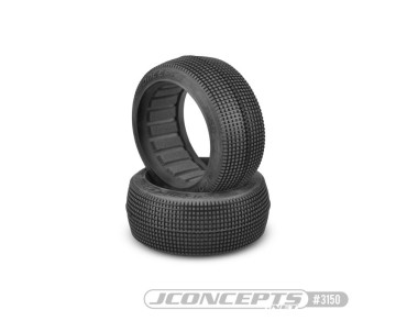 JConcepts Blockers - Aqua (A2) compound (Fits - 83mm 1/8th buggy wheel)