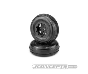 JConcepts Hawk - yellow compound - Tremor wheel, pre-mounted (Fits - Slash front pre-mounted)