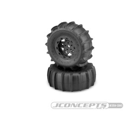 JConcepts Animal - yellow compound - Tremor wheel, pre-mounted (Fits - Slash R, Slash 4x4 F-R pre-mounted)