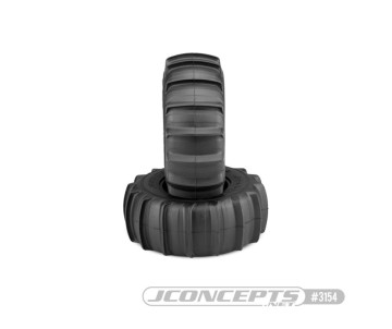 JConcepts Animal - yellow compound - Tremor wheel, pre-mounted (Fits - Slash R, Slash 4x4 F-R pre-mounted)