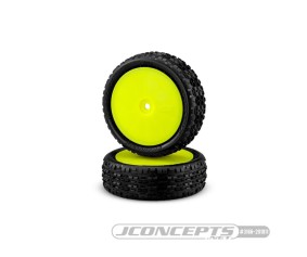 JConcepts Swagger 4wd Front Pink Compound Premounted 3353Y Wheels Fits 1/10th Front 4wd Vehicles