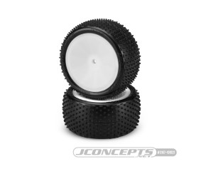 JConcepts Nessi - pink compound - pre-mounted on 3348W wheels