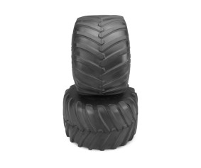 JConcepts FireStorm Monster Truck Tire - Blue Compound