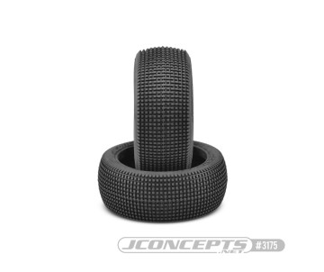 JConcepts Stalkers - blue compound - (fits 83mm 1/8th buggy wheel)