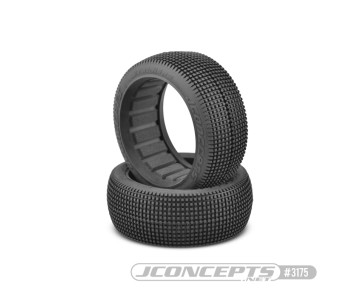 JConcepts Stalkers - blue compound - (fits 83mm 1/8th buggy wheel)