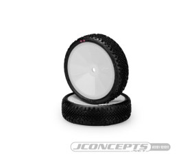 JConcepts Pin Swag 2WD Front - Pink Compound - Pre-Mounted On 3376W Wheels