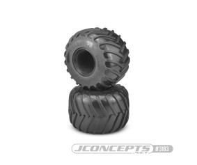JConcepts Golden Years - Monster Truck tire - blue compound (Fits - #3377 2.6 x 3.6