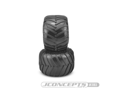 JConcepts Golden Years - Monster Truck tire - blue compound (Fits - #3377 2.6 x 3.6