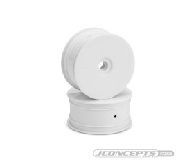 JConcepts Mono - RC10T narrow front wheel (white) - 2pc (Fits – JC #3000-01)