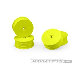 JConcepts Mono - TLR 22X-4 B74.1 XRAY XB4 Front Wheel - Yellow - 4pc
