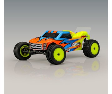 JConcepts Mono - Losi Mini-T 2.0 wheel - yellow (4)
