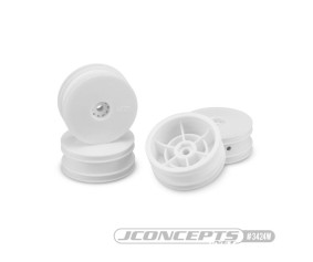 JConcepts Mono - Losi Mini-B Front Wheel - (White) - 4 pc (Fits Losi Mini-B Front)