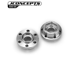 JConcepts 12mm crawler hex adaptor, 2pc - 5.5mm (Fits – JConcepts #3422, #3443, #3444, #3451, and #5253 wheels)