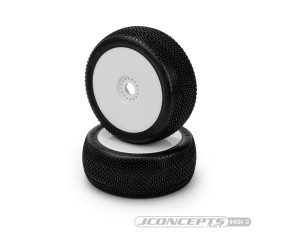 JConcepts Relapse - green compound, pre-mounted on 3357W wheels  (Fits – all 1/8th off-road buggies)
