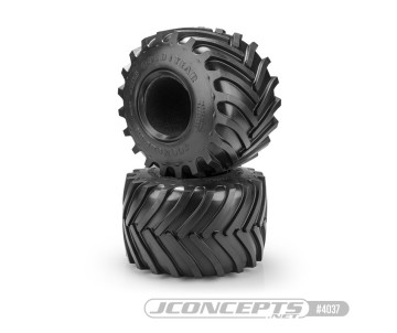 JConcepts - Golden 73's - Monster Truck tire - blue compound (Fits - #3439 3.2 x 3.6
