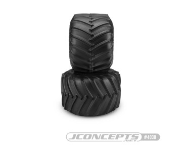 JConcepts Firestorm Racer - Monster Truck Tire, Blue Compound (Fits - JConcepts #3377 Wheels) JConcepts Firestorm Racer - Monster Truck Tire, Blue Compound (Fits - JConcepts #3377 Wheels)