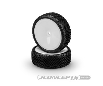 Jconcepts - Pin Swag LP (wide) 2wd front - pre-mounted on 3347W wheels (Fits – 2wd buggy front)