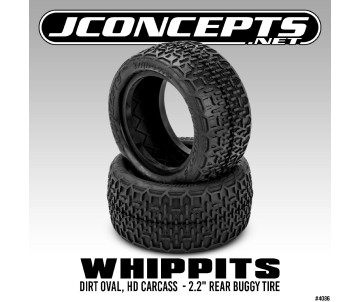 JConcepts Whippits - green compound - Dirt Oval, HD carcass (Fits - 2.2