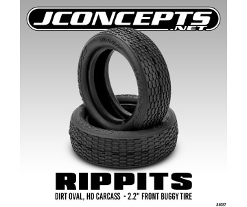 JConcepts Rippits - green compound - Dirt Oval, HD carcass (Fits - 2.2