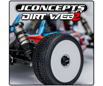 JConcepts Dirt Web 2 - green compound (Fits 83mm 1/8th buggy wheel)