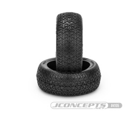 JConcepts Dirt Web 2 – silver compound (Fits 83mm 1/8th buggy wheel)
