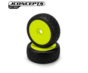 JConcepts Double Bar - G2, medium clay, pre-mounted on 3357Y wheels 