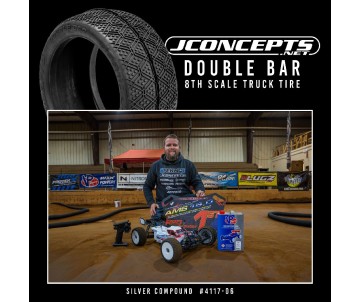 JConcepts Double Bar - aqua (A2) compound (Fits - 4.0
