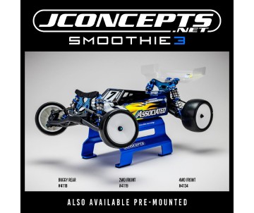 JConcepts Smoothie 3 - green compound - pre-mounted on 3348W wheels (2wd | 4wd 2.2