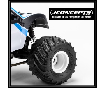 JConcepts Renegades - blue compound (Fits - JC #3455 wheel for Losi Mini LMT)
