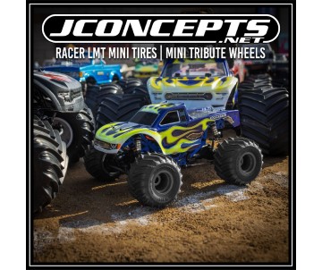 JConcepts Racer - blue compound (Fits - JC #3455 wheel for Losi Mini LMT)