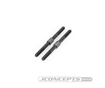 JConcepts Tekno NB48.3 / EB48.3 Optional Titanium Turnbuckle 4x56mm -  Stealth Black (2)