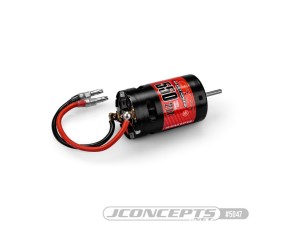 JConcepts - Silent Speed, 550 21T, brushed fixed end bell competition motor (Fits – Traxxas TRX4, other crawler trucks)
