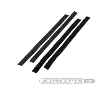 JConcepts Pre-Cut Hook and Loop Tape Fits - 1/10th & 1/8th Buggy Side-Guards