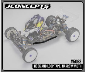 JConcepts Pre-Cut Hook and Loop Tape Fits - 1/10th & 1/8th Buggy Side-Guards