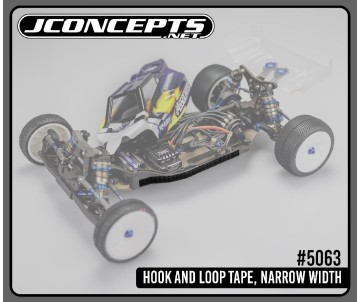 JConcepts Pre-Cut Hook and Loop Tape Fits - 1/10th & 1/8th Buggy Side-Guards