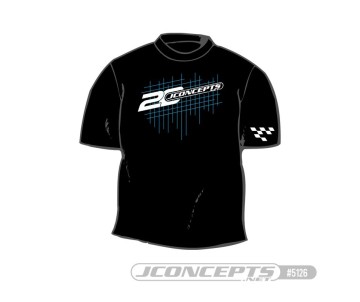 JConcepts 20th Anniversary grid T-shirt - Youth, L 